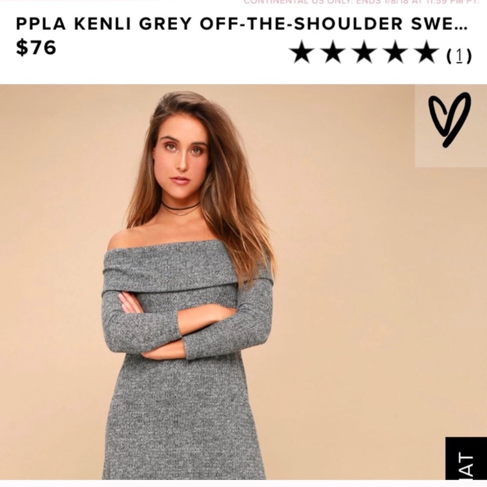 Two NWT off shoulder lulu dresses
